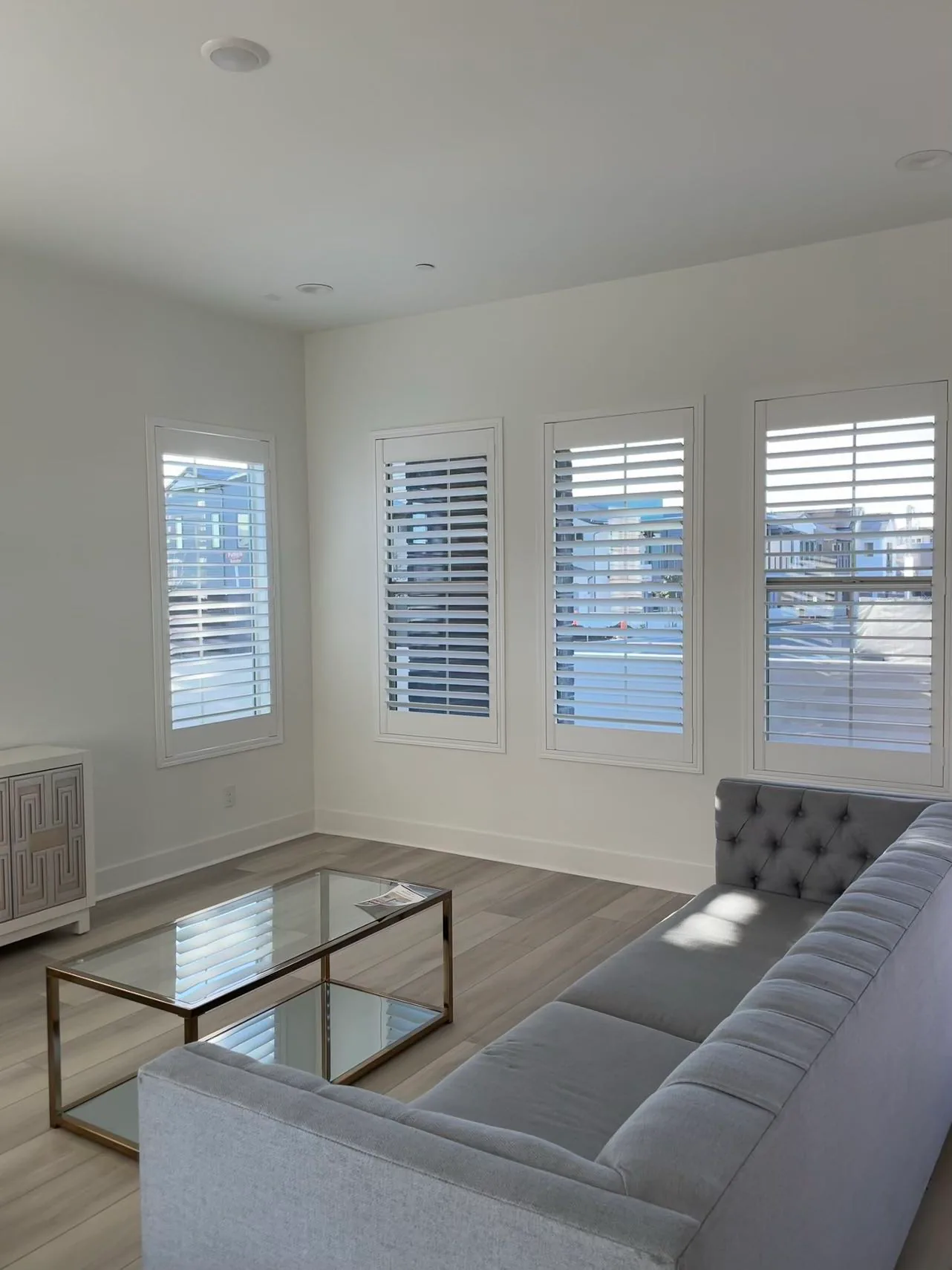 Plantation shutter window treatment